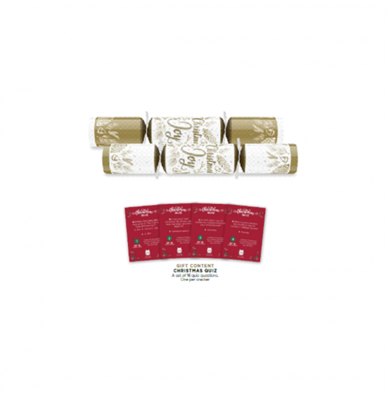 11" Robin Red & Green Christmas Crackers